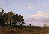 Thomas Hill Canvas Paintings - Morning, Clear Lake